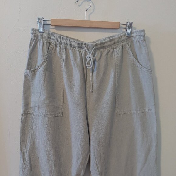 Drawstrings of Malibu Pants Vintage Unisex Lounge Travel Casual Beach Boho - Picture 5 of 7